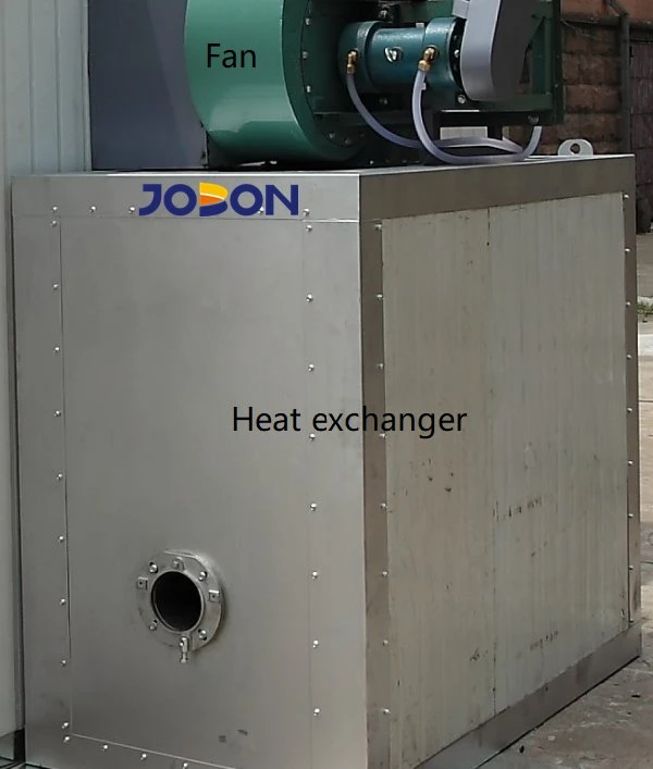 diesel heating system and fan
